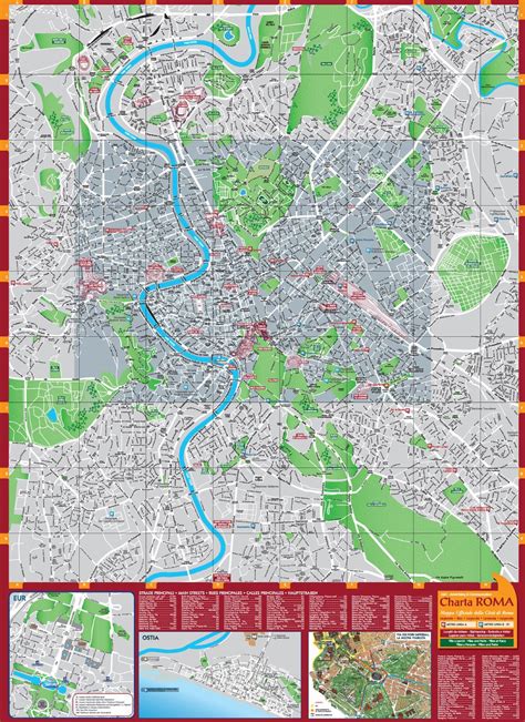 Charta Roma La Mappa Ufficiale Del Comune Di Roma By Super Studio