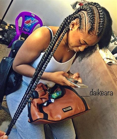 Feed in braids style can be done with natural hair directly or with the help of hair extensions. 3,080 Likes, 28 Comments - VoiceOfHair (Stylists/Styles) (@voiceofhair) on Instagram: "So neat ...
