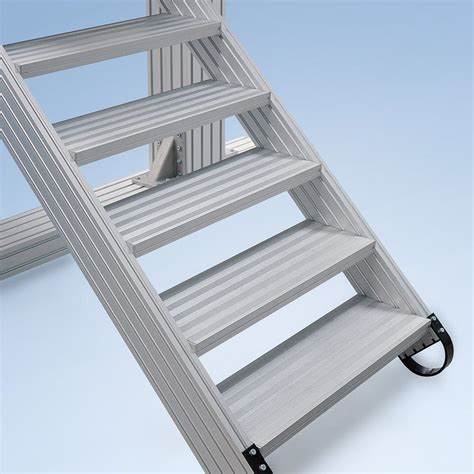 Escalier Droit Maschinenbau Kitz Gmbh En Aluminium