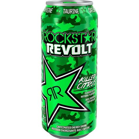Rockstar Revolt Energy Drink Killer Citrus 473ml London Drugs