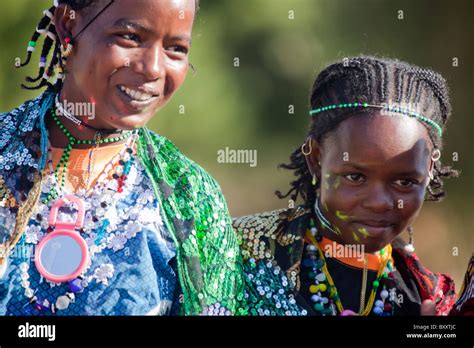 Young Fulani Women In The Seasonal Village Of Bantagiri In Northern