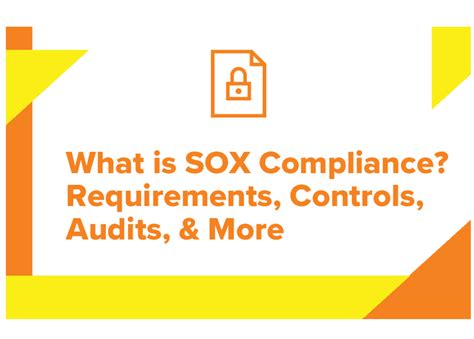 Sox Compliance Checklist Audit Requirements Explained Best Practice
