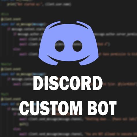 Create A Discord Bot For Any Of Your Needs By Yoitscore Fiverr