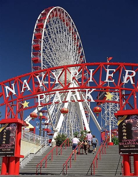 Chicago Navy Pier Ferris Wheel Chicago Vacation Navy Pier
