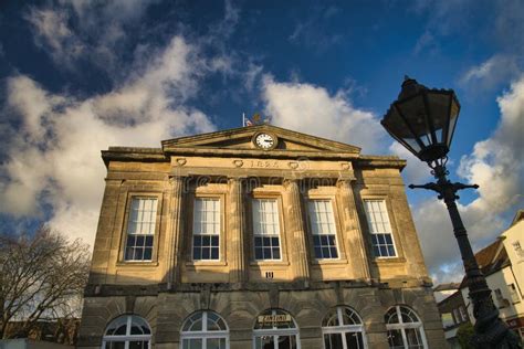 The Old Guildhall Town Hallandoveruk Stock Image Image Of Design