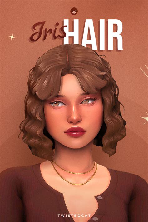 Iris Hair Twistedcat On Patreon The Sims 4 Pc Sims 4 Mm Cc Sims 3