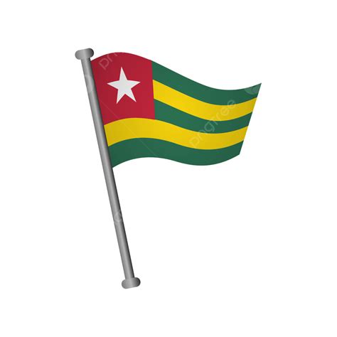 Bandera De Togo Png Para Llevar Bandera País Png Y Vector Para