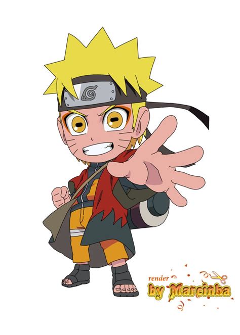 Render Chibi Naruto Sennin By Marcinha20 On Deviantart Anime Chibi