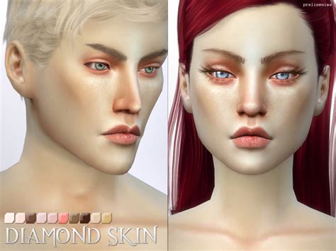 Ps Diamond Skins By Pralinesims At Tsr Sims Updates