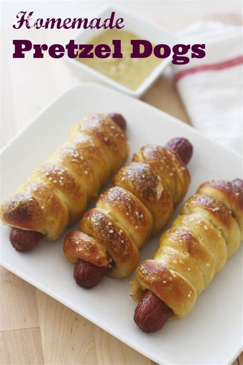 See how to make homemade pretzel hot dogs from scratch. {RECIPE} Homemade Pretzel Dogs! | Catch My Party