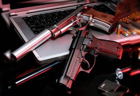 Papel De Parede Para Pc Arma Pistola Arma De Fogo Baixar Grátis