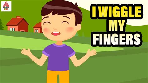 I Wiggle My Fingers Rhyme Kids Rhymes In English Nursery Rhymes For