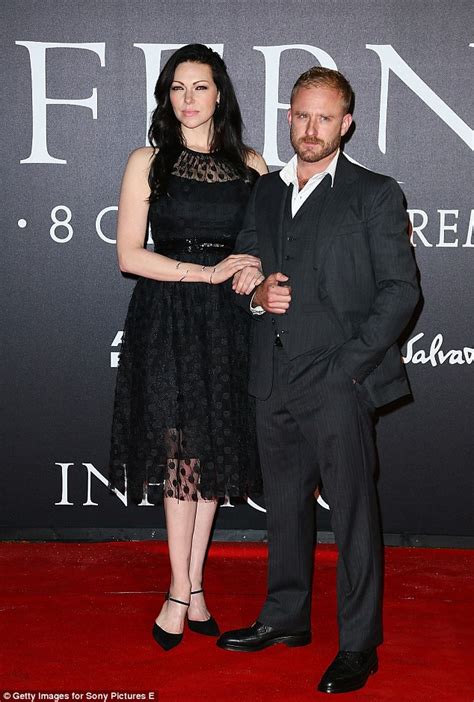Newly Engaged Laura Prepon And Fiancé Ben Foster Attend Inferno