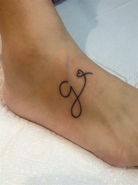 Just as a pointer for script, i tend to copy angles of letters to make them more uniform. G tattoo for my son. | G tattoo, Tattoo for my son, Letter g tattoo