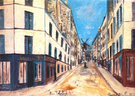 Tholoze Street Maurice Utrillo