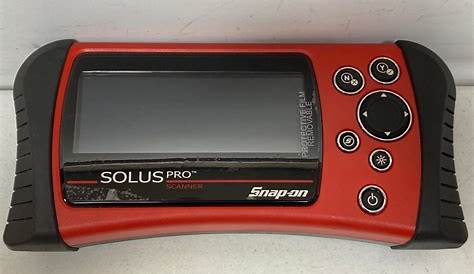 SNAP-ON SOLUS PRO EESC316 DIAGNOSTIC SCANNER 10.4 KIT *SEE NOTES* (yee