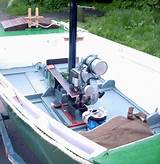 Images of Inboard Motor Installations In Small Boats