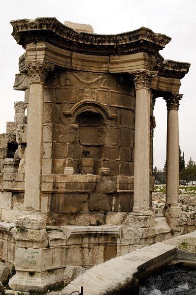 The Temple Of Venus Is In The Beqaa Valley Of Lebanon In The Town Of