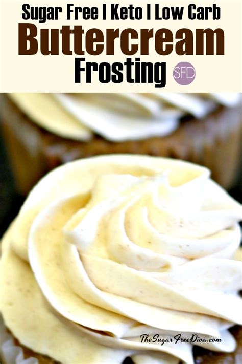 This Is The Perfect Recipe For Sugar Free Buttercream Frosting