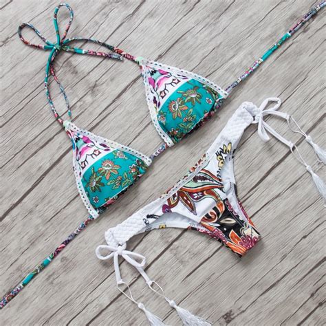 Sexy Brazilian Bikini Women Swimsuit Swimwear Bikini Set 2016 Biquinis