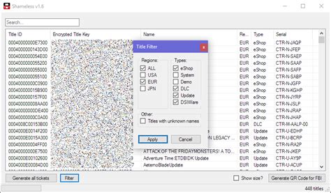 Qr codes are the small, checkerboard style bar codes found on many apps, advertisements, and games today. Release Shameless - An easy-to-use eShop ticket -> QR code generator for FBI | Page 3 ...