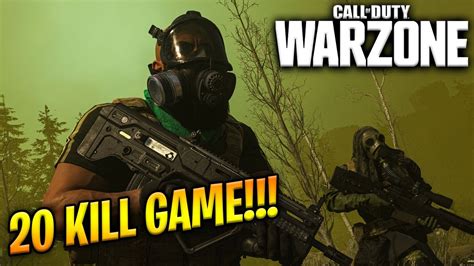 Insane 20 Kill Win On Warzone Call Of Duty Modern Warfare Warzone