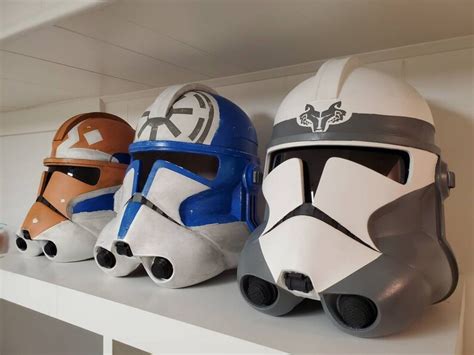 Custom Design Clone Trooper Helmets Etsy