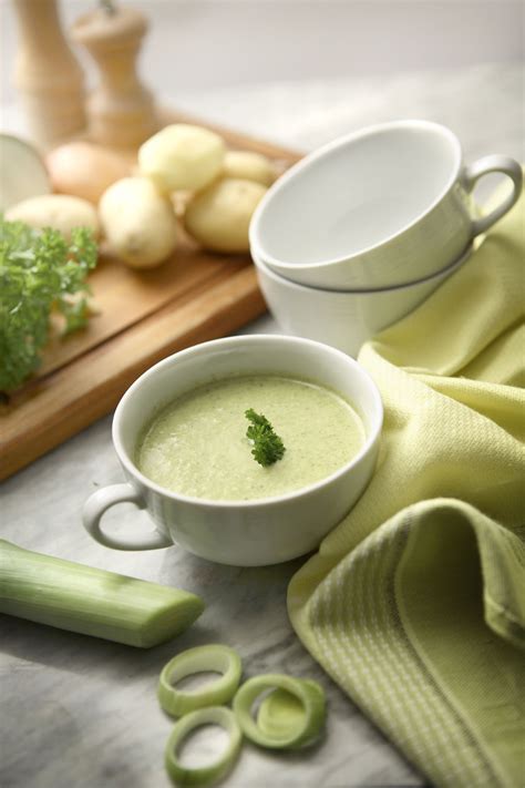 Potage poireaux et pommes de terre