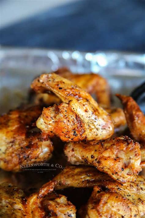 Flip the wings halfway through the cook. Break out your Traeger, these Pellet Grill Chicken Wings ...