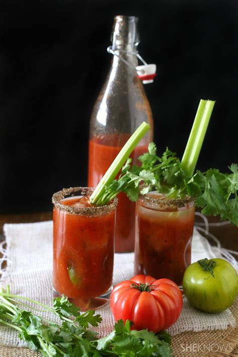 How To Make Your Own Heirloom Tomato Bloody Mary Mix