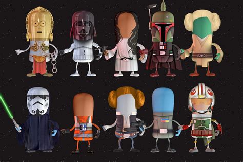 Make your own “Star Wars” character | Star wars characters, Make your