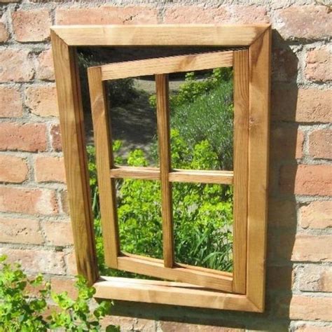 How To Build A Garden Optical Illusion Mirror Diy Projects For