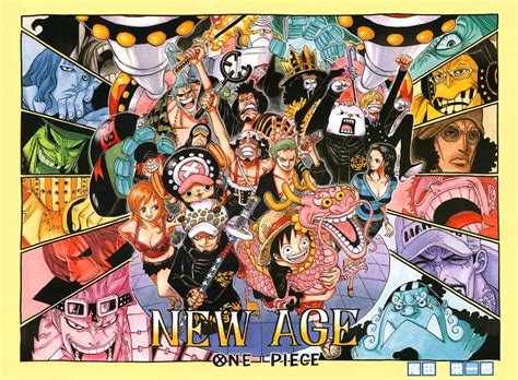 Wallpaper  illustration, anime, collage, cartoon, One Piece, comics