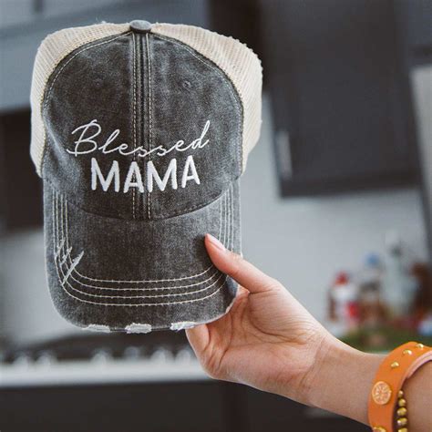 Blessed Mama Trucker Hats