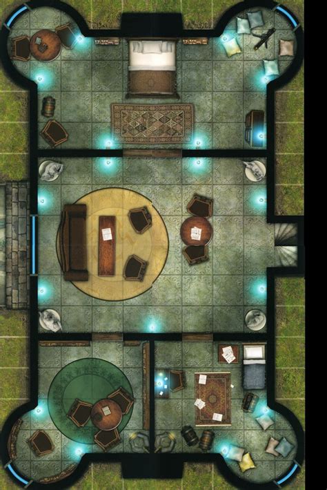 manor house living room bedrooms dnd map fantasy map tabletop rpg maps