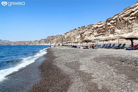 Santorini Vlychada Beach Photos Map See And Do Greeka