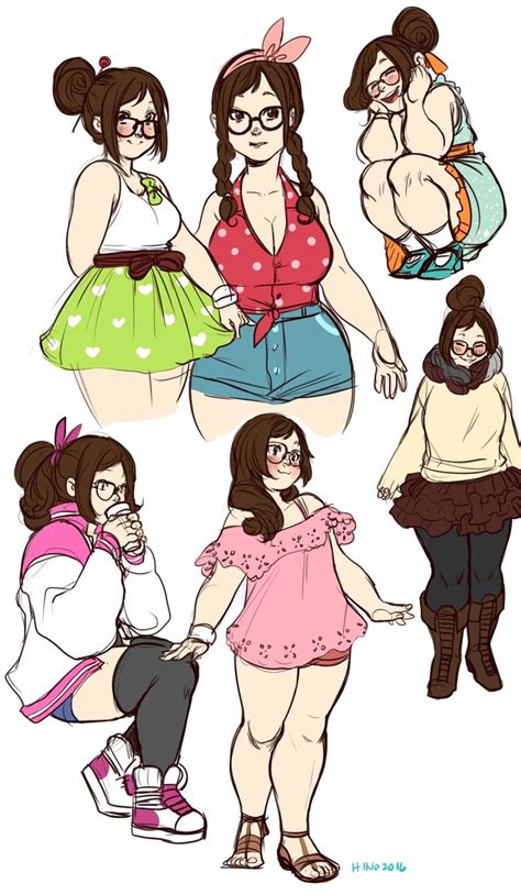 Pin By Cakebelly On Art With Images Curvy Art Character Design