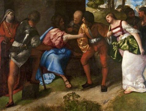 Christ And The Adulteress Art Uk