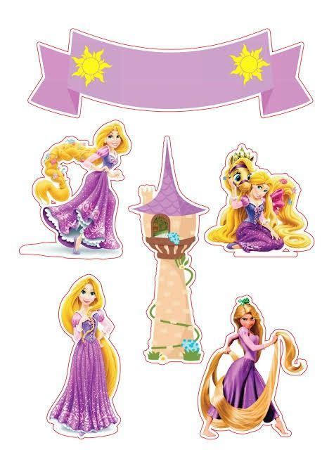 Ideias De Topper De Bolo Topper De Bolo Toppers De Rapunzel Cake Topper Rapunzel