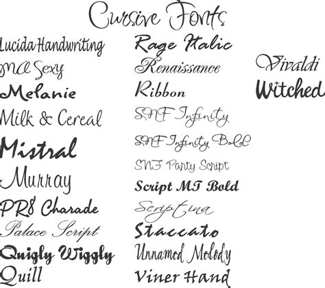 Popular Handwritten Fonts Images Handwritten Cursive Fonts Free Handwritten Fonts And