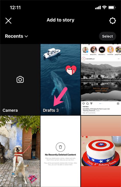 How To Access And Delete Story Drafts On Instagram