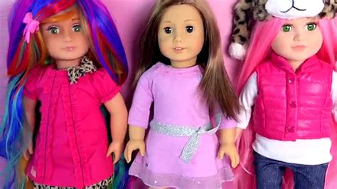 American Girl Truly Me Collection Doll Fashion Custom 18 Inch Dolls Cookieswirlc Toy Video