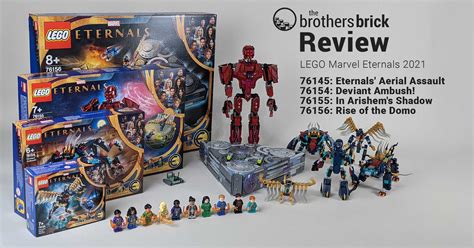 Lego Marvel Eternals Wave Review Tios8 Review Cover The Brothers