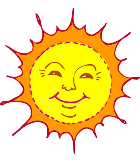 Sunshine Sun Clip Art Free Clipart Images 5 Clipartix