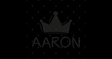 Aaron Name Sticker Design Aaron Sticker Teepublic