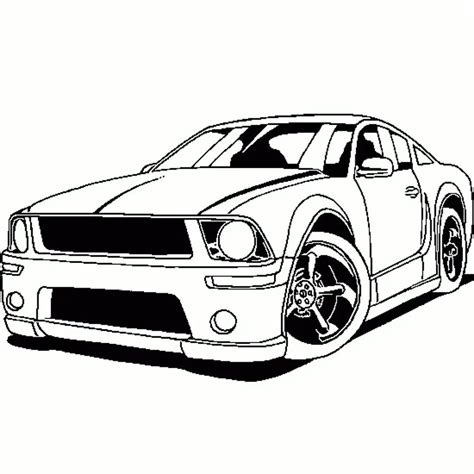 Car Coloring Pages Free Printable