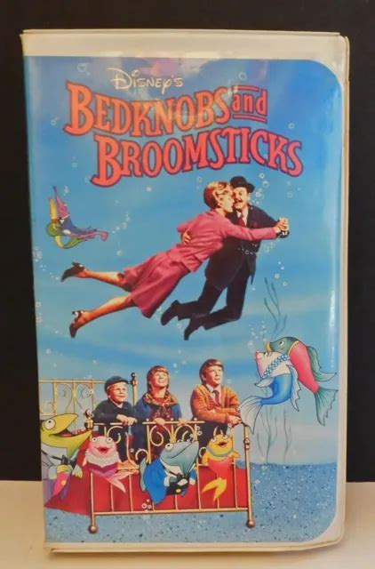 Vhs Disneys Bedknobs And Broomsticks Clamshell Case V Picclick