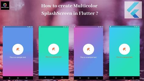 Flutter Splash Screen Simplest Way To Add A Splash Screen To Your