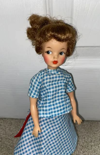 Vintage Ideal Tammy Doll 12” With Ash Brown Hair Bs 12 Ideal 1960s 4499 Picclick