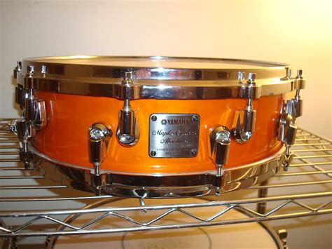 Yamaha Maple Custom Absolute Snare Drum Made In Japan Model Reverb